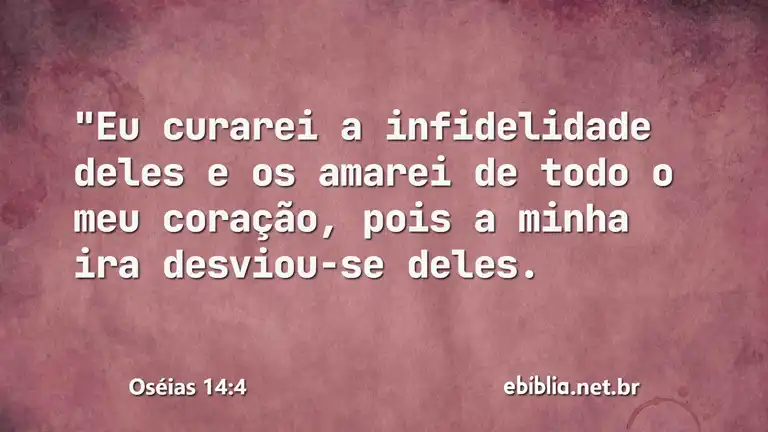 Oséias 14:4