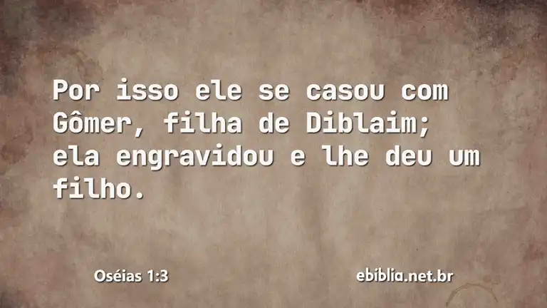 Oséias 1:3