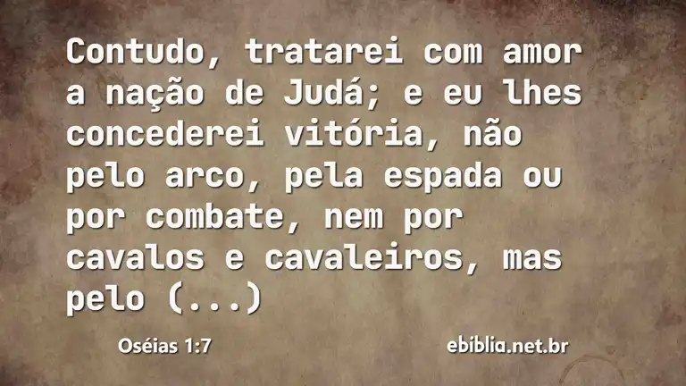 Oséias 1:7