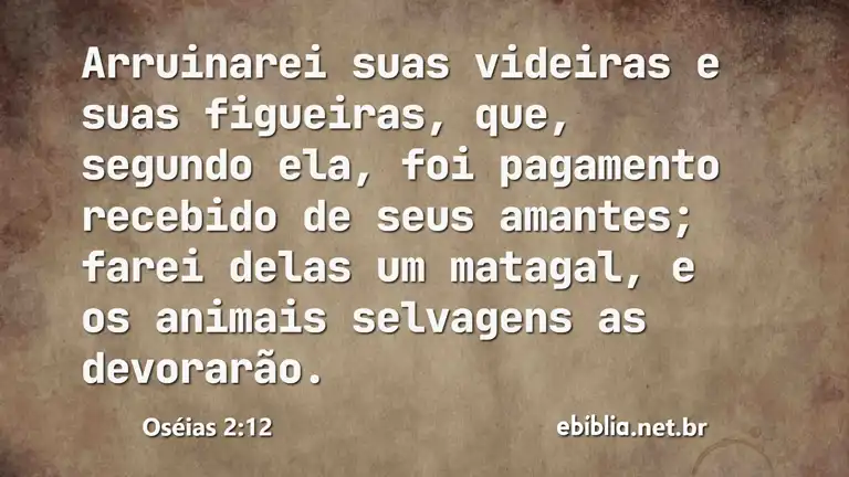 Oséias 2:12