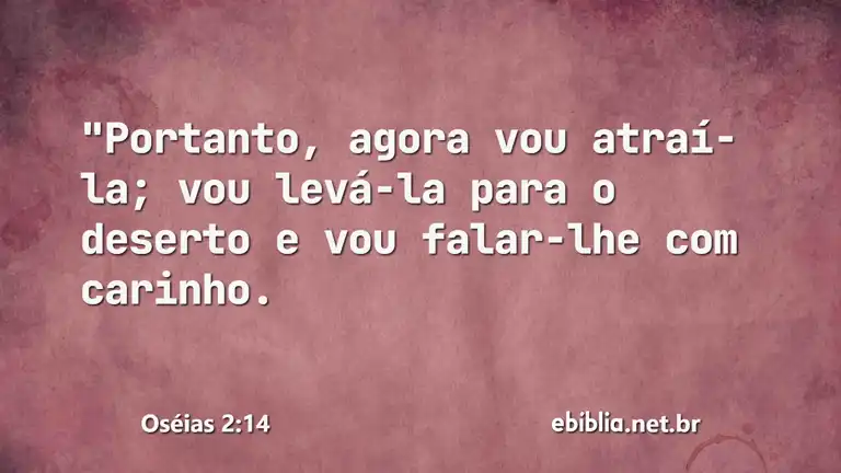 Oséias 2:14