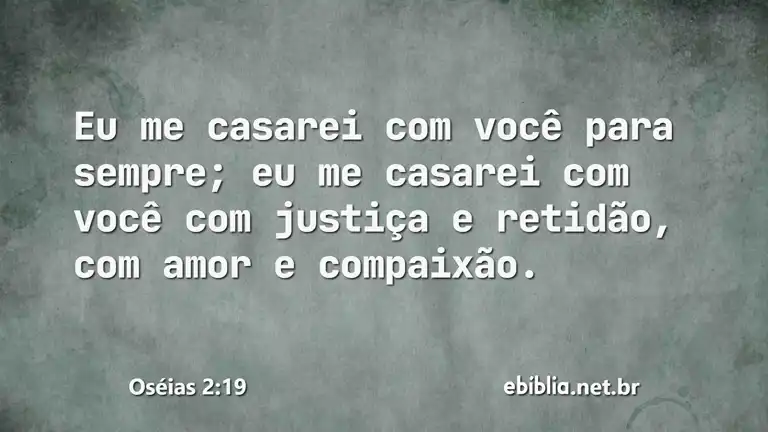 Oséias 2:19