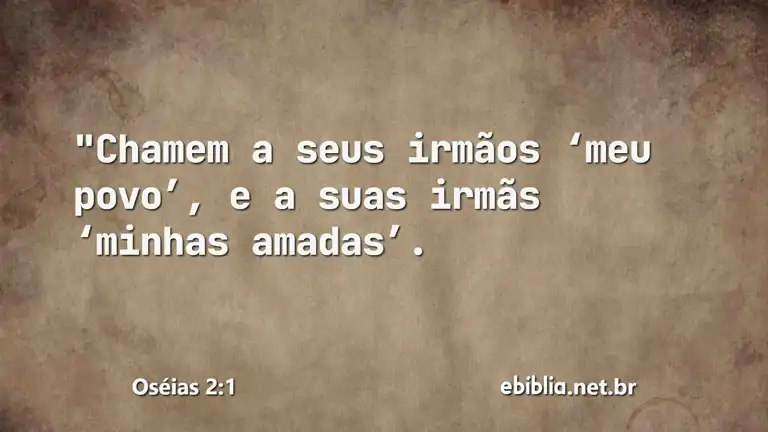 Oséias 2:1