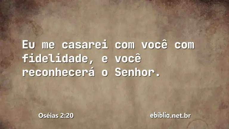 Oséias 2:20