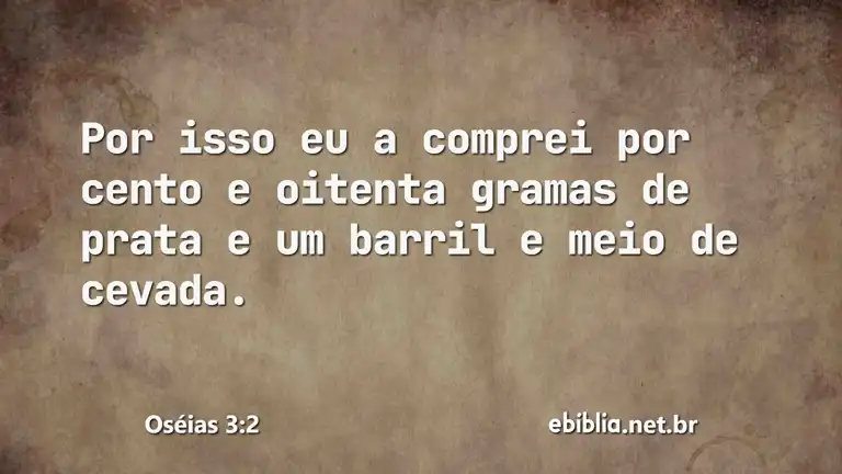 Oséias 3:2