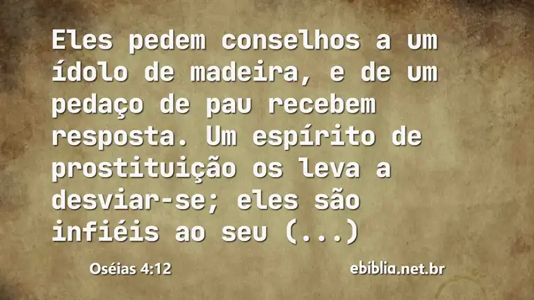 Oséias 4:12