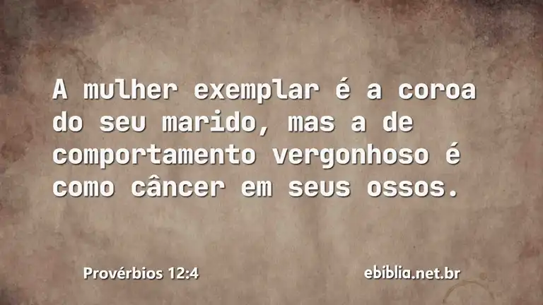 Provérbios 12:4