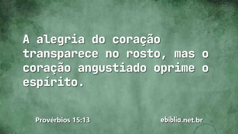 Provérbios 15:13