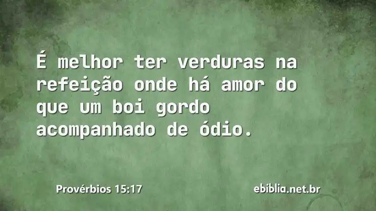 Provérbios 15:17