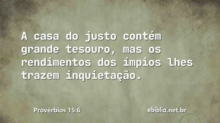 Provérbios 15:6