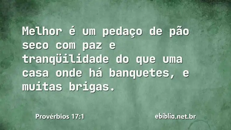 Provérbios 17:1