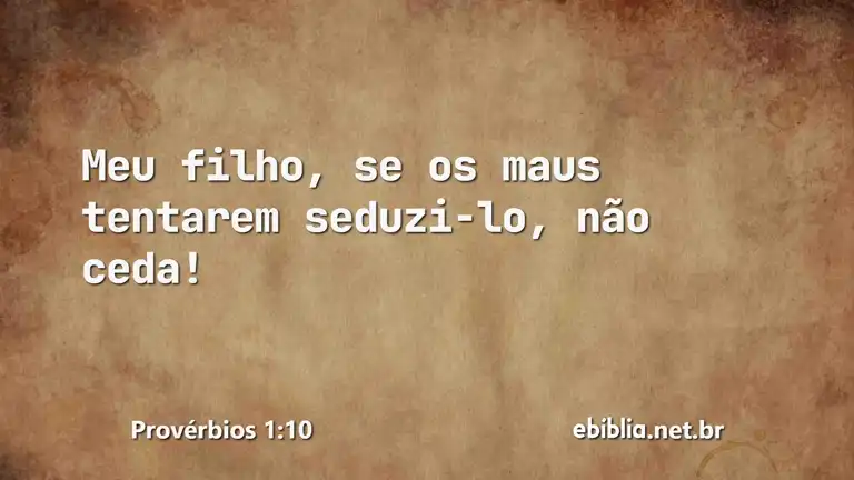 Provérbios 1:10