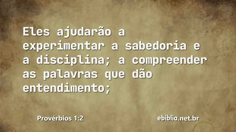 Provérbios 1:2