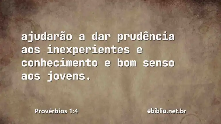 Provérbios 1:4