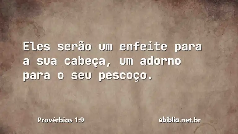 Provérbios 1:9