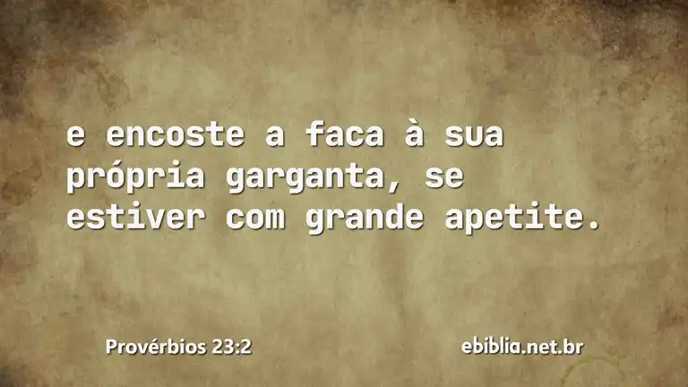 Provérbios 23:2