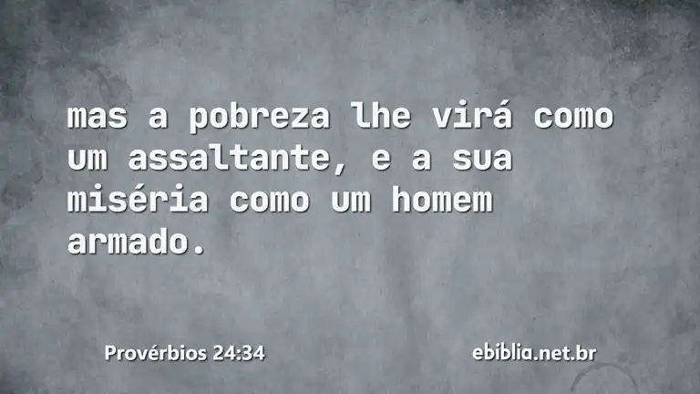 Provérbios 24:34