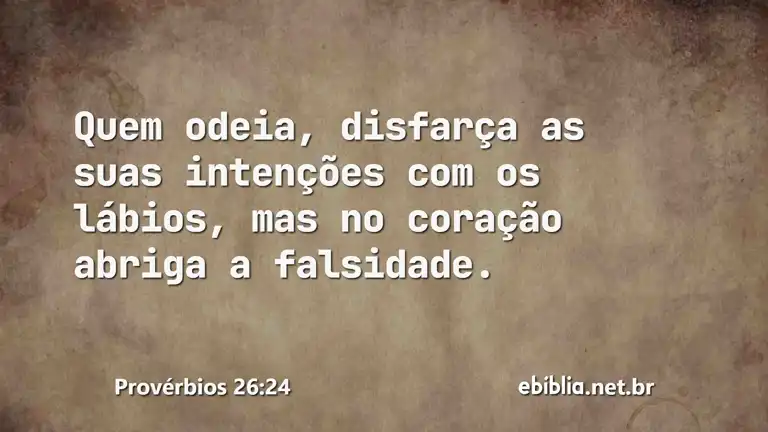 Provérbios 26:24