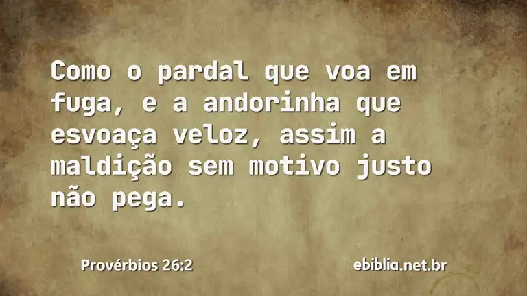 Provérbios 26:2