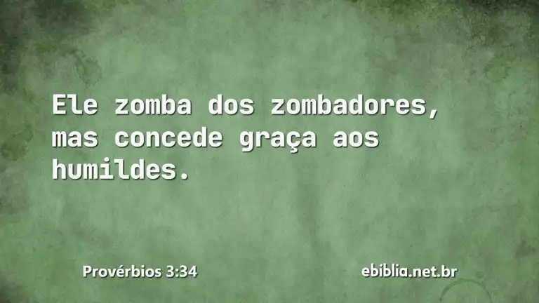 Provérbios 3:34