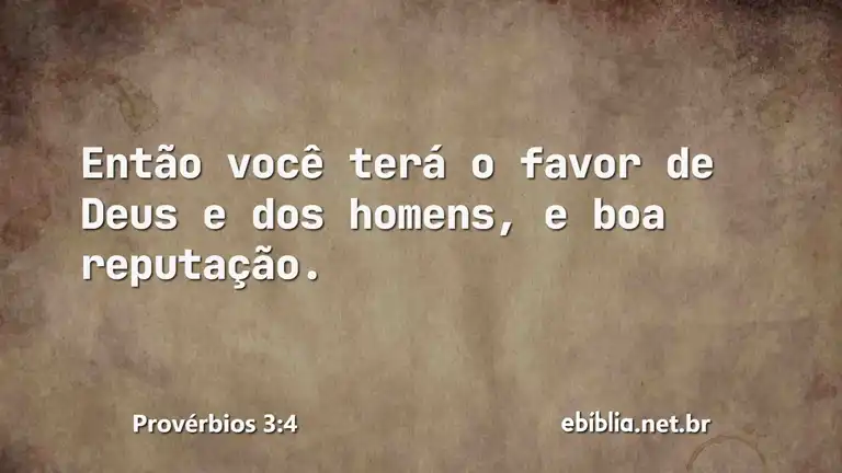 Provérbios 3:4