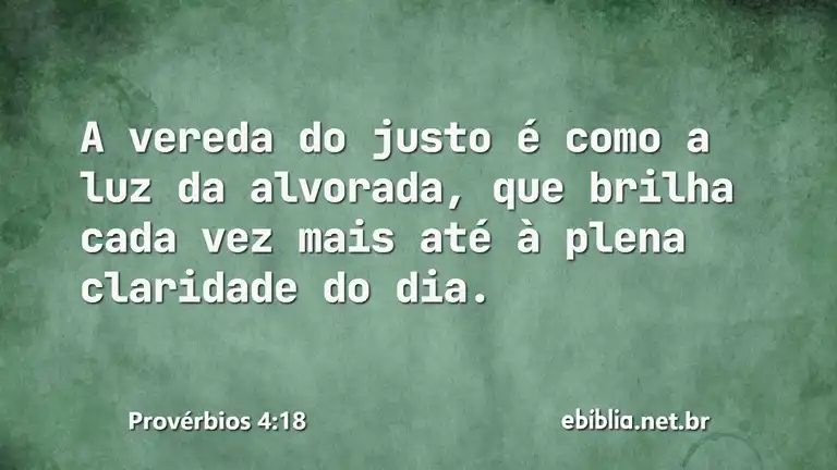 Provérbios 4:18