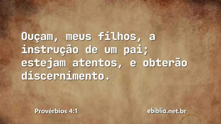 Provérbios 4:1