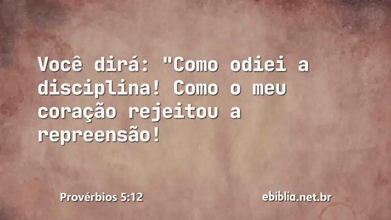 Provérbios 5:12