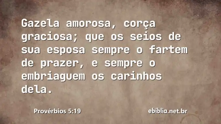 Provérbios 5:19