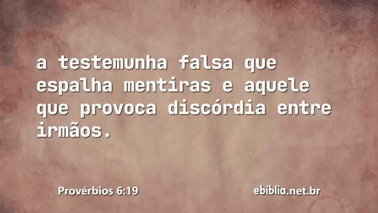 Provérbios 6:19