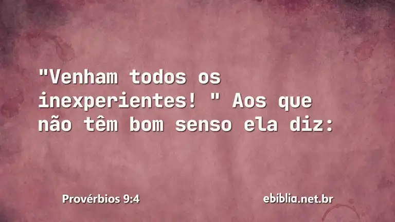 Provérbios 9:4