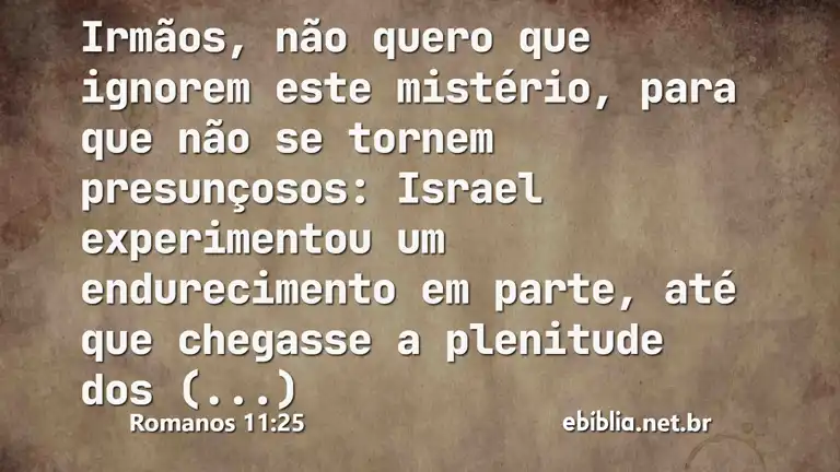 Romanos 11:25