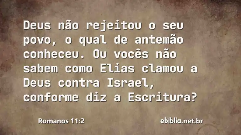 Romanos 11:2