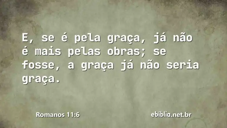 Romanos 11:6