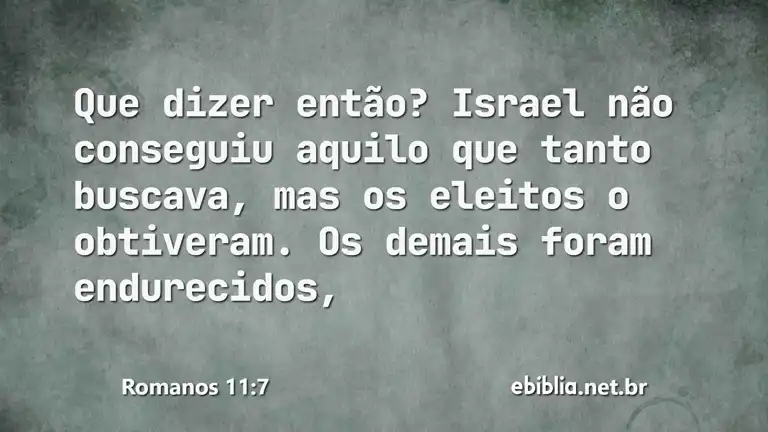 Romanos 11:7