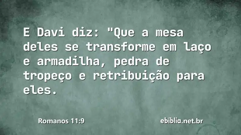 Romanos 11:9