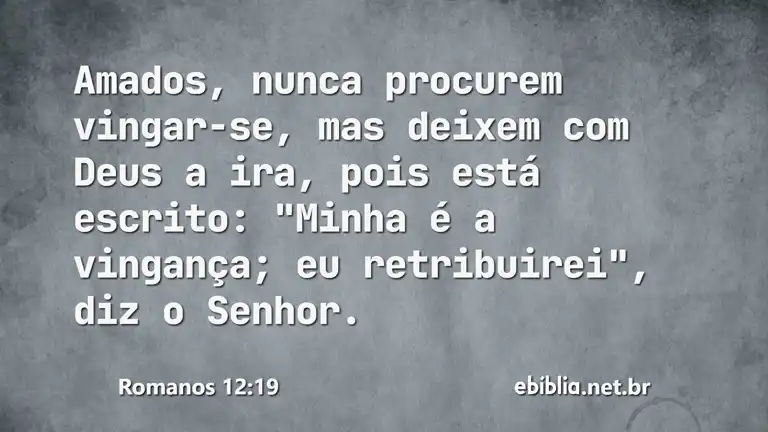 Romanos 12:19