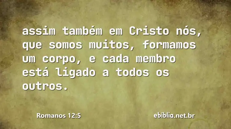 Romanos 12:5