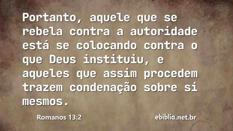 Romanos 13:2