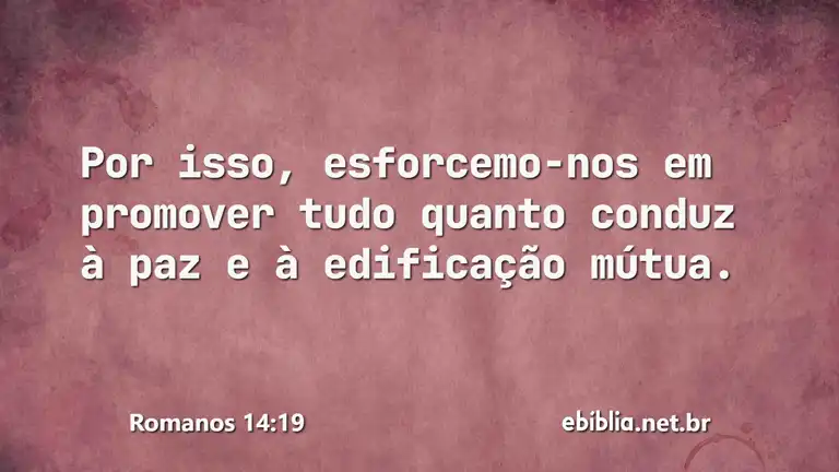 Romanos 14:19