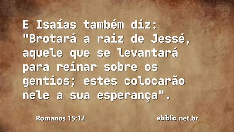 Romanos 15:12