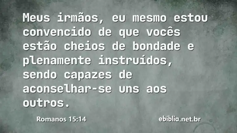 Romanos 15:14