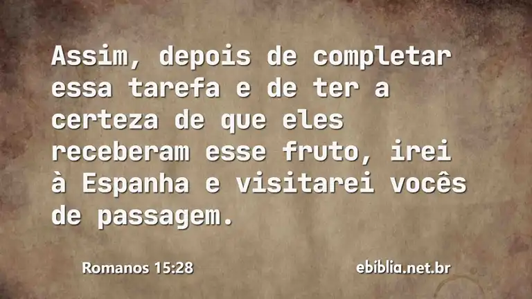 Romanos 15:28