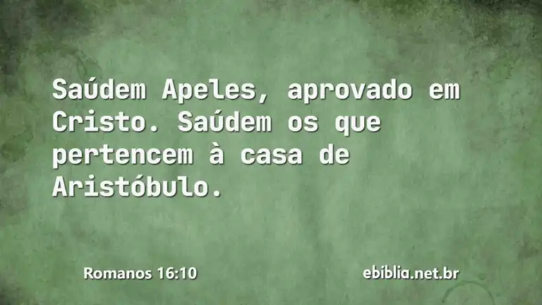 Romanos 16:10