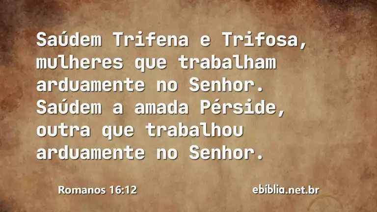 Romanos 16:12