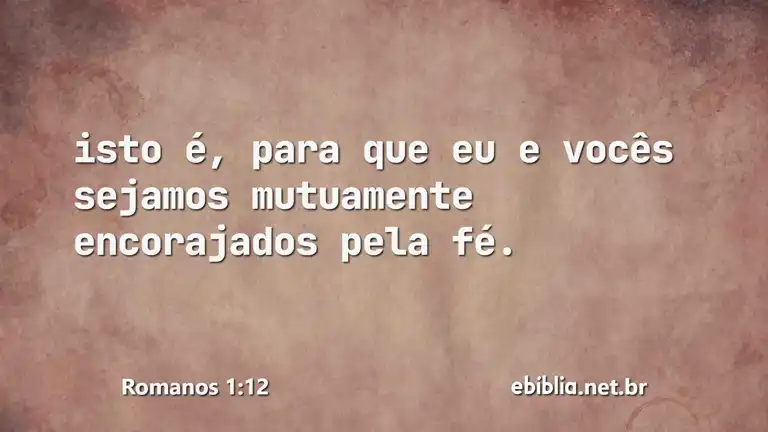 Romanos 1:12