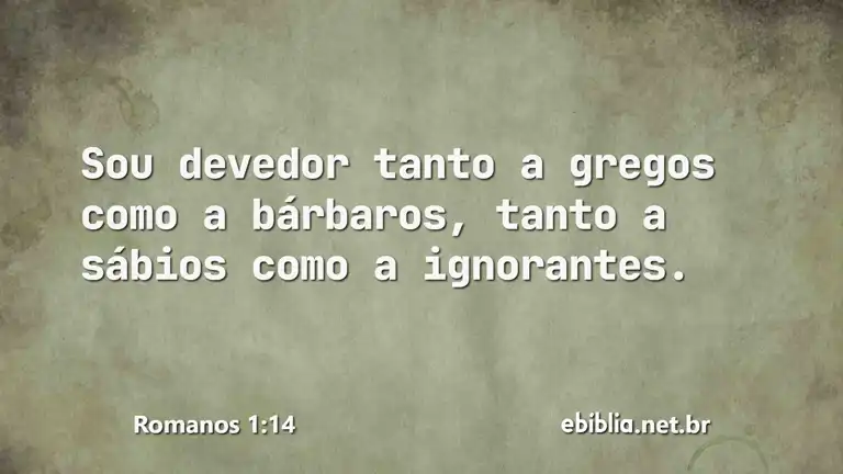 Romanos 1:14