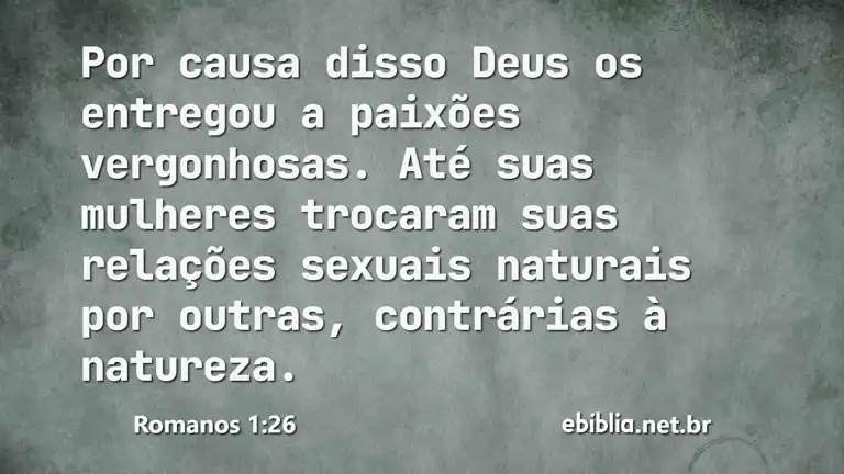 Romanos 1:26