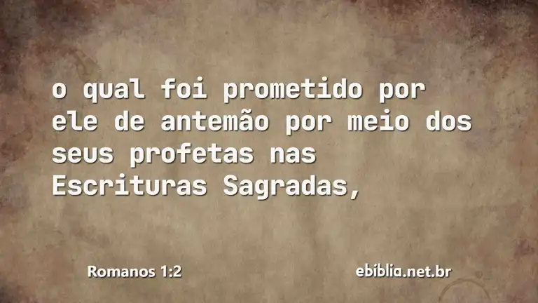 Romanos 1:2