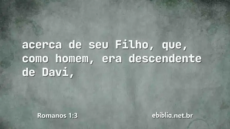 Romanos 1:3